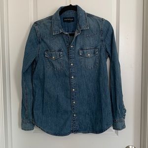 Lucky Brand Denim Pearl Snap Button Up shirt